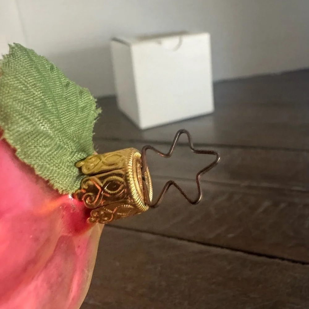 Festive Peach Ornament